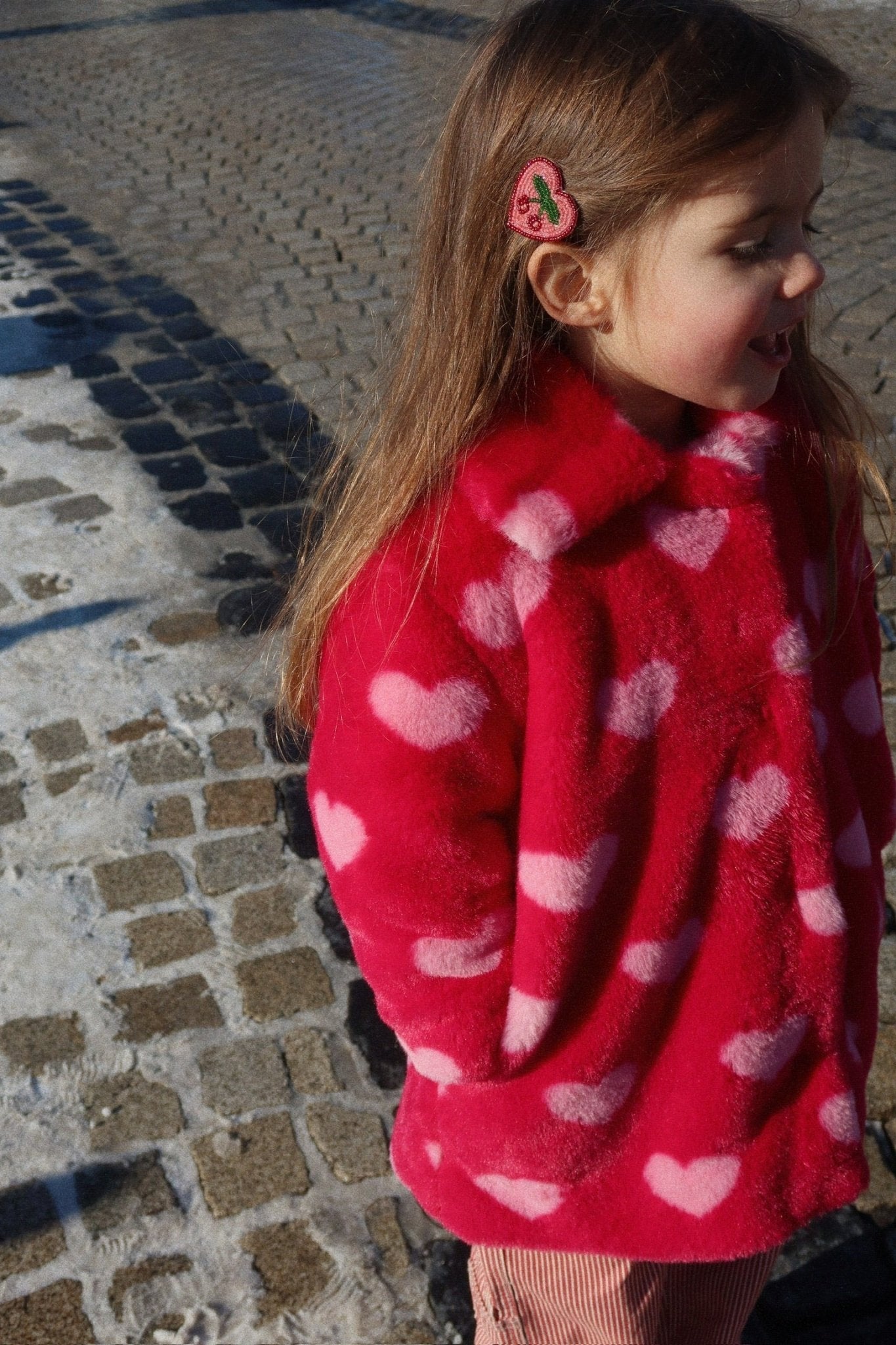 LUC PANTS - milk rouge stripe Konges Sløjd New Collection