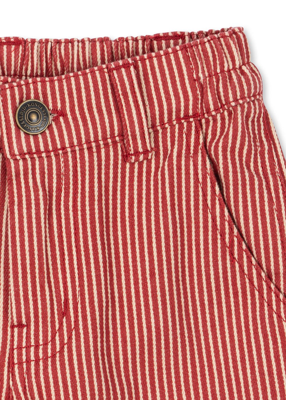 LUC PANTS - milk rouge stripe Konges Sløjd New Collection