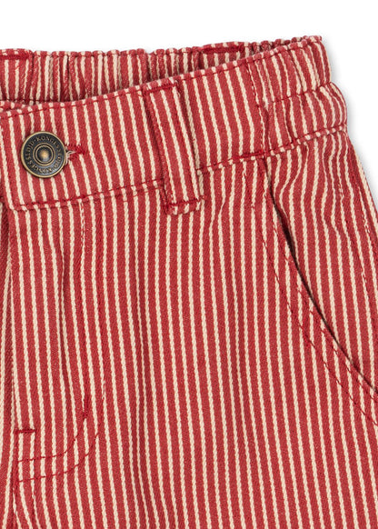 LUC PANTS - milk rouge stripe Konges Sløjd New Collection