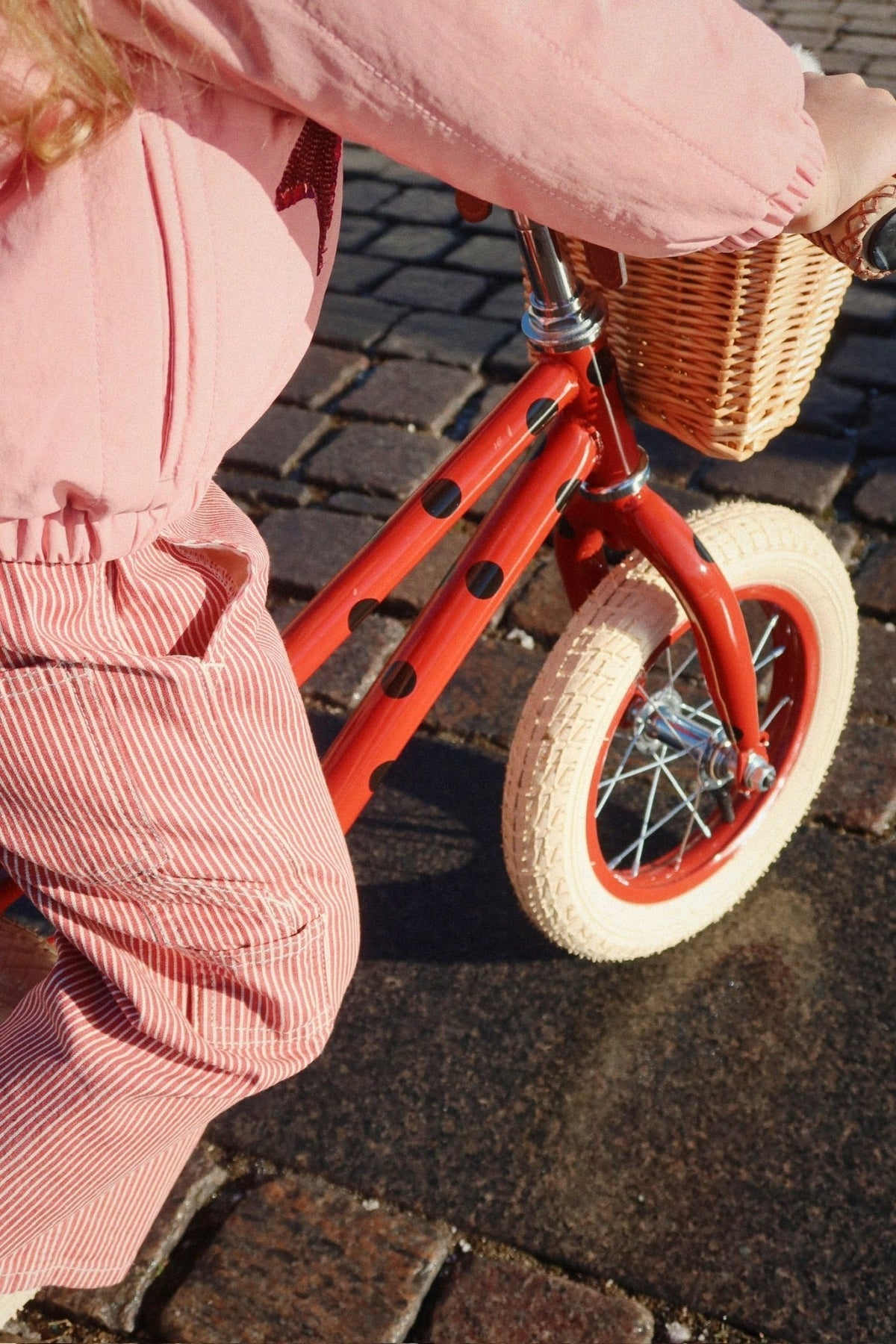 LUC PANTS - milk rouge stripe Konges Sløjd New Collection