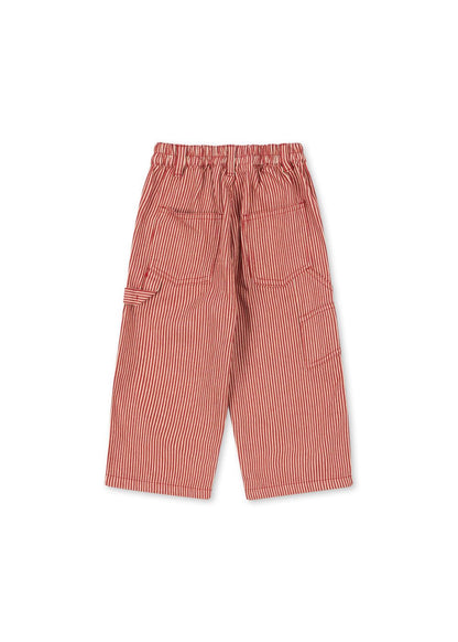 LUC PANTS - milk rouge stripe Konges Sløjd New Collection