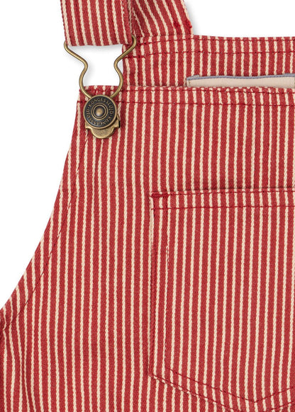 LUC SPENCER DRESS - milk rouge stripe Konges Sløjd New Collection