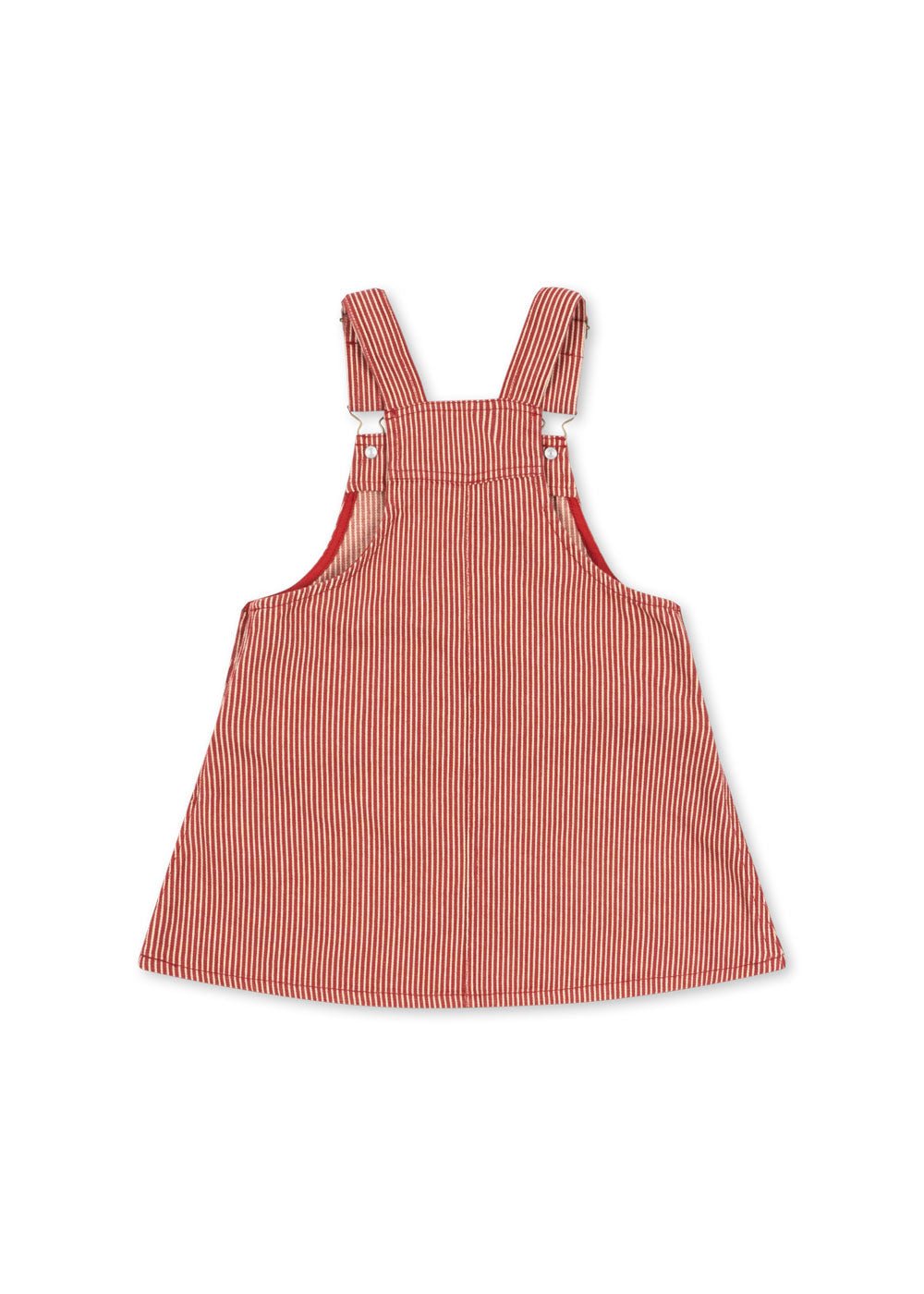 LUC SPENCER DRESS - milk rouge stripe Konges Sløjd New Collection