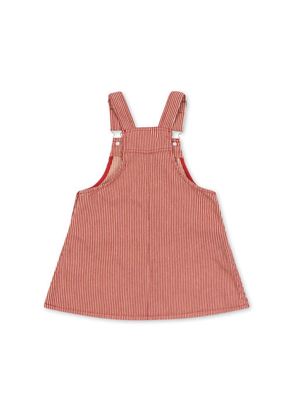 LUC SPENCER DRESS - milk rouge stripe Konges Sløjd New Collection