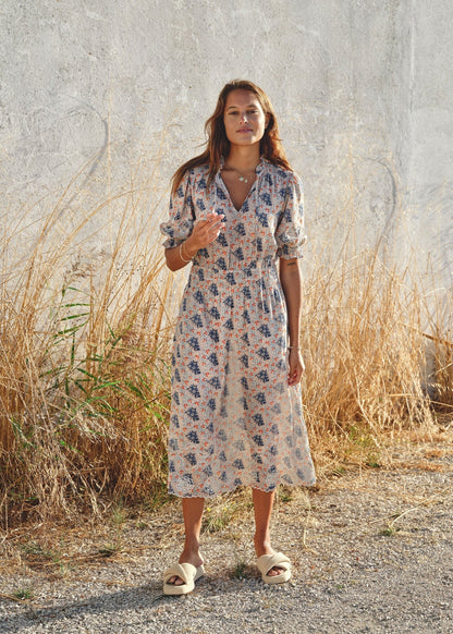 M.A.B.E Aster Midi Dress - Multi M.A.B.E Apparel