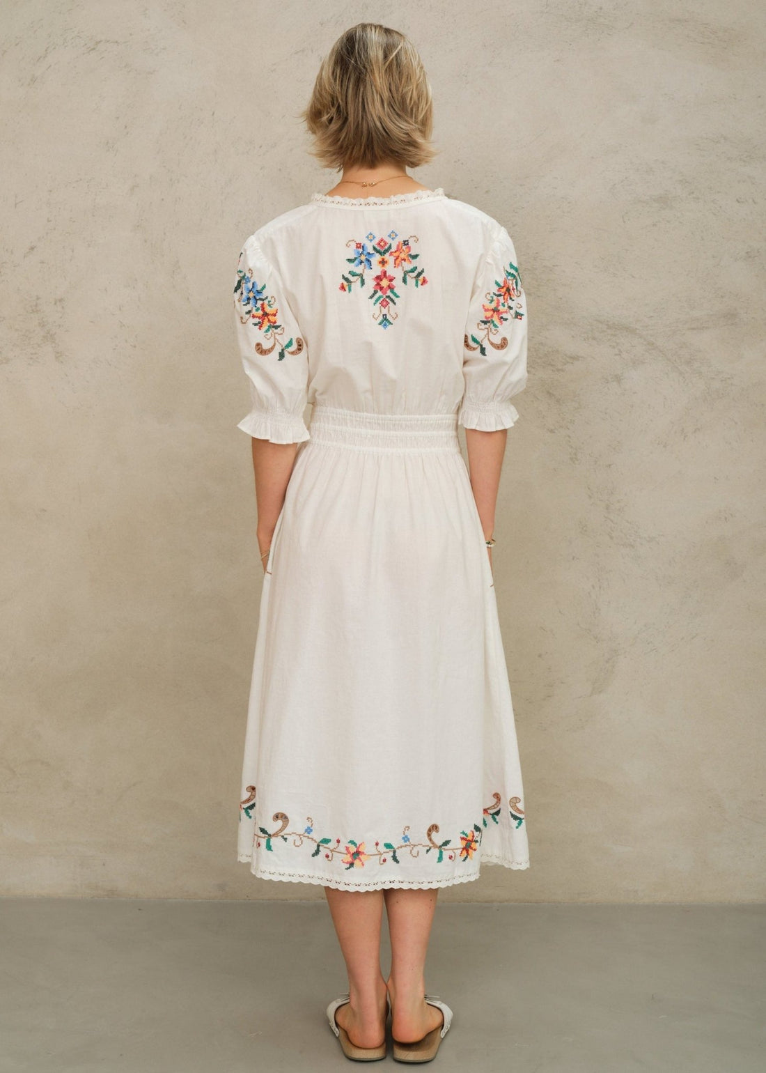 M.A.B.E Gracie Midi Dress - Multi M.A.B.E Apparel