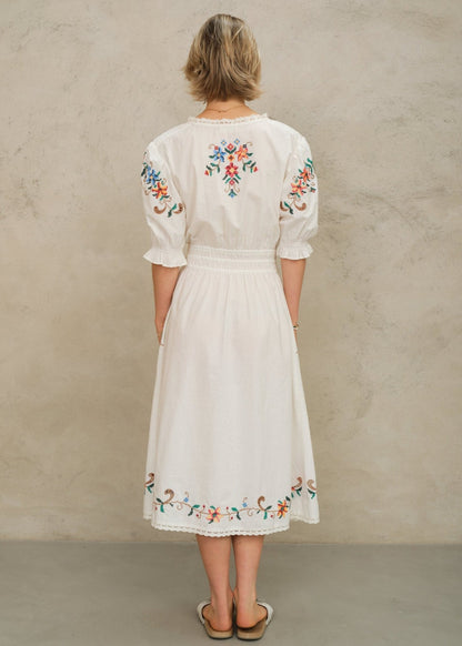 M.A.B.E Gracie Midi Dress - Multi M.A.B.E Apparel