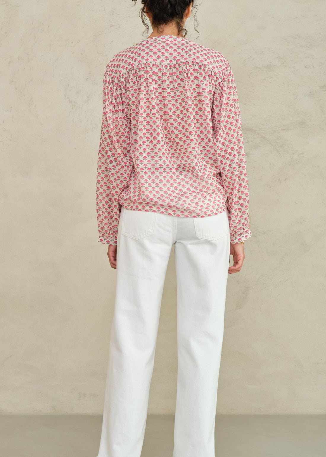 M.A.B.E Letty Long Sleeve Top - Pink M.A.B.E Apparel