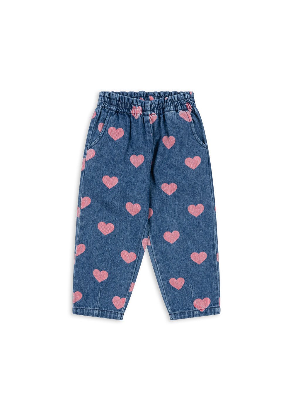 MAGOT FRILL PANTS GOTS - BON COEUR PINK Konges Sløjd - enjoykidsus