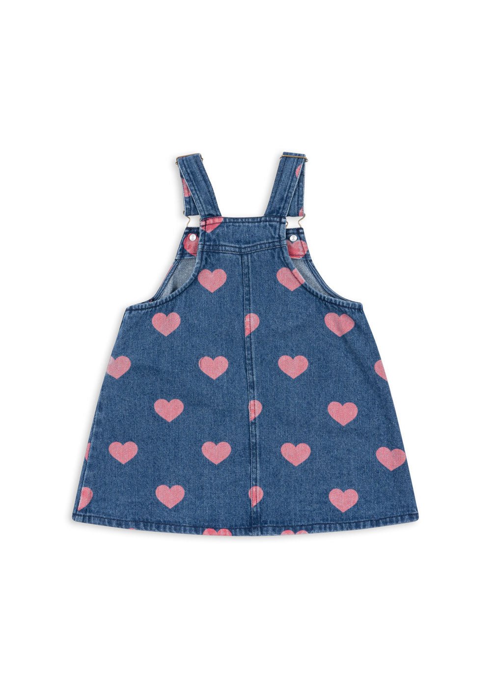 MAGOT OVERALL DRESS GOTS - BON COEUR PINK Konges Sløjd - enjoykidsus