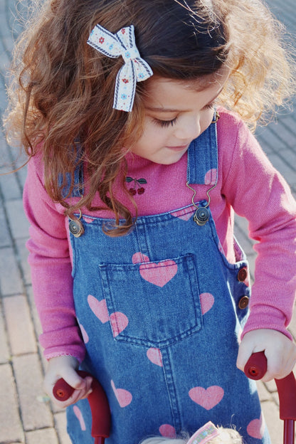 MAGOT OVERALL DRESS GOTS - BON COEUR PINK Konges Sløjd - enjoykidsus