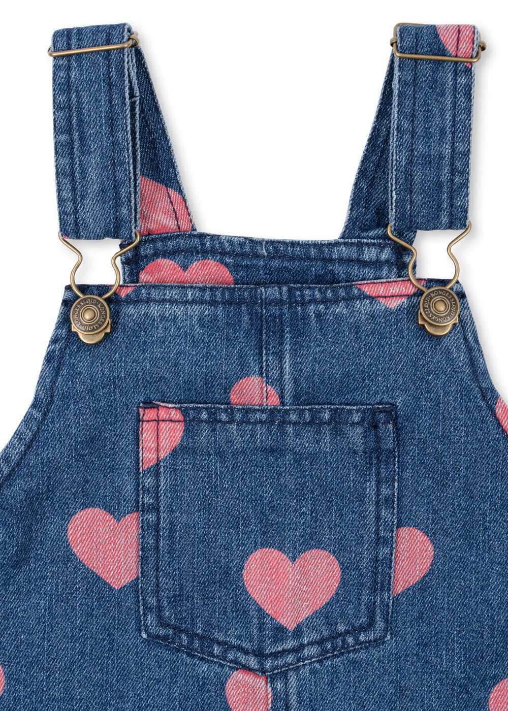 MAGOT OVERALL DRESS GOTS - BON COEUR PINK Konges Sløjd - enjoykidsus