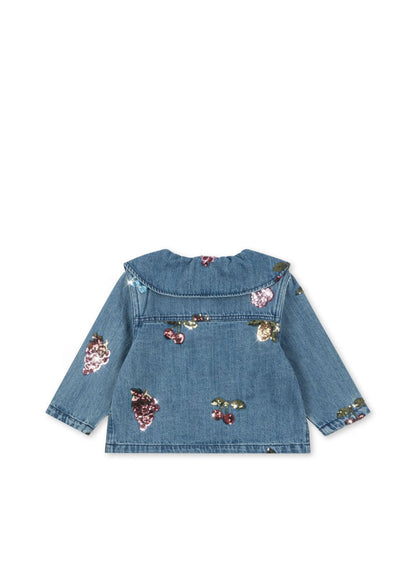 MAGOT SEQUIN DENIM SHIRT - vitamins Konges Sløjd New Collection