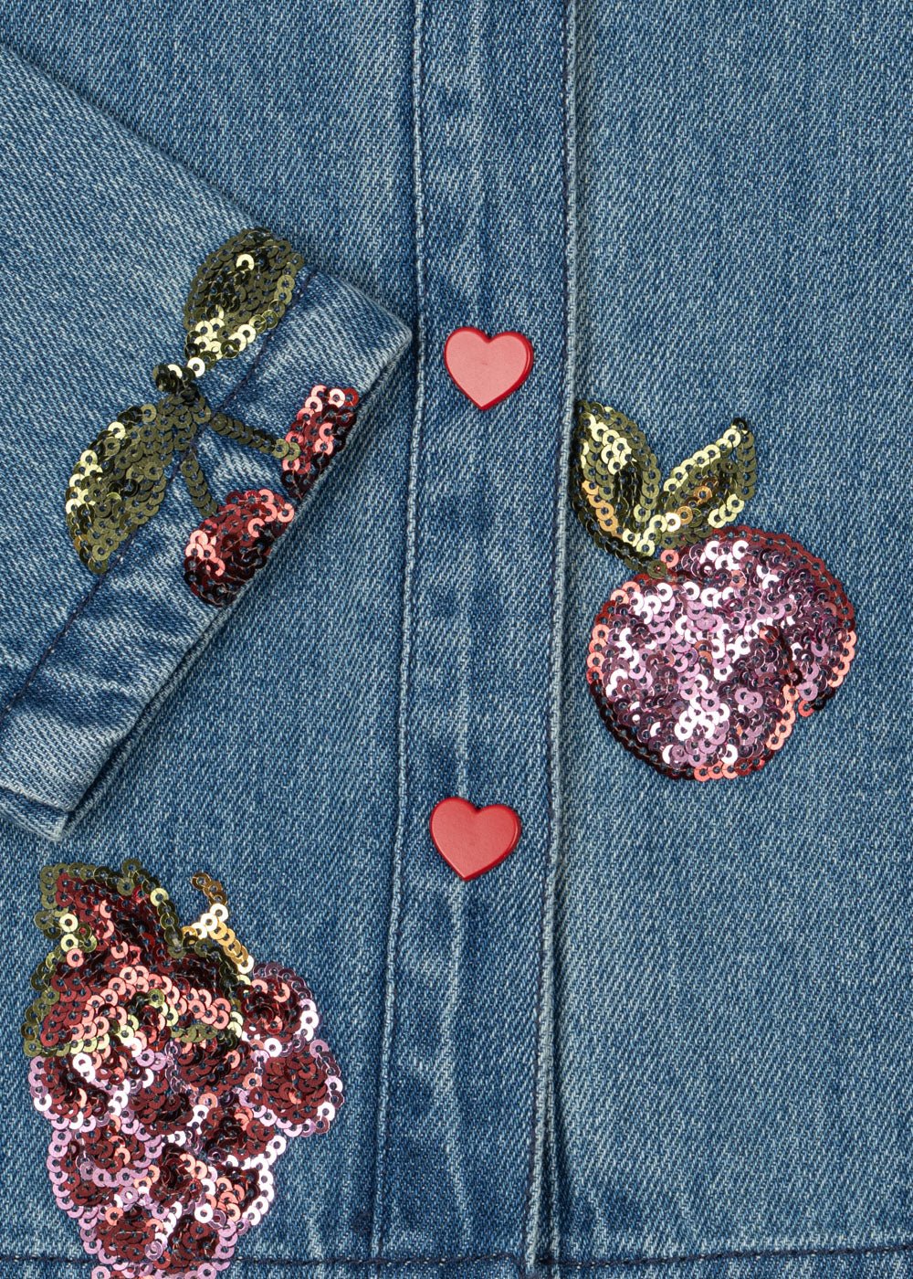 MAGOT SEQUIN DENIM SHIRT - vitamins Konges Sløjd New Collection