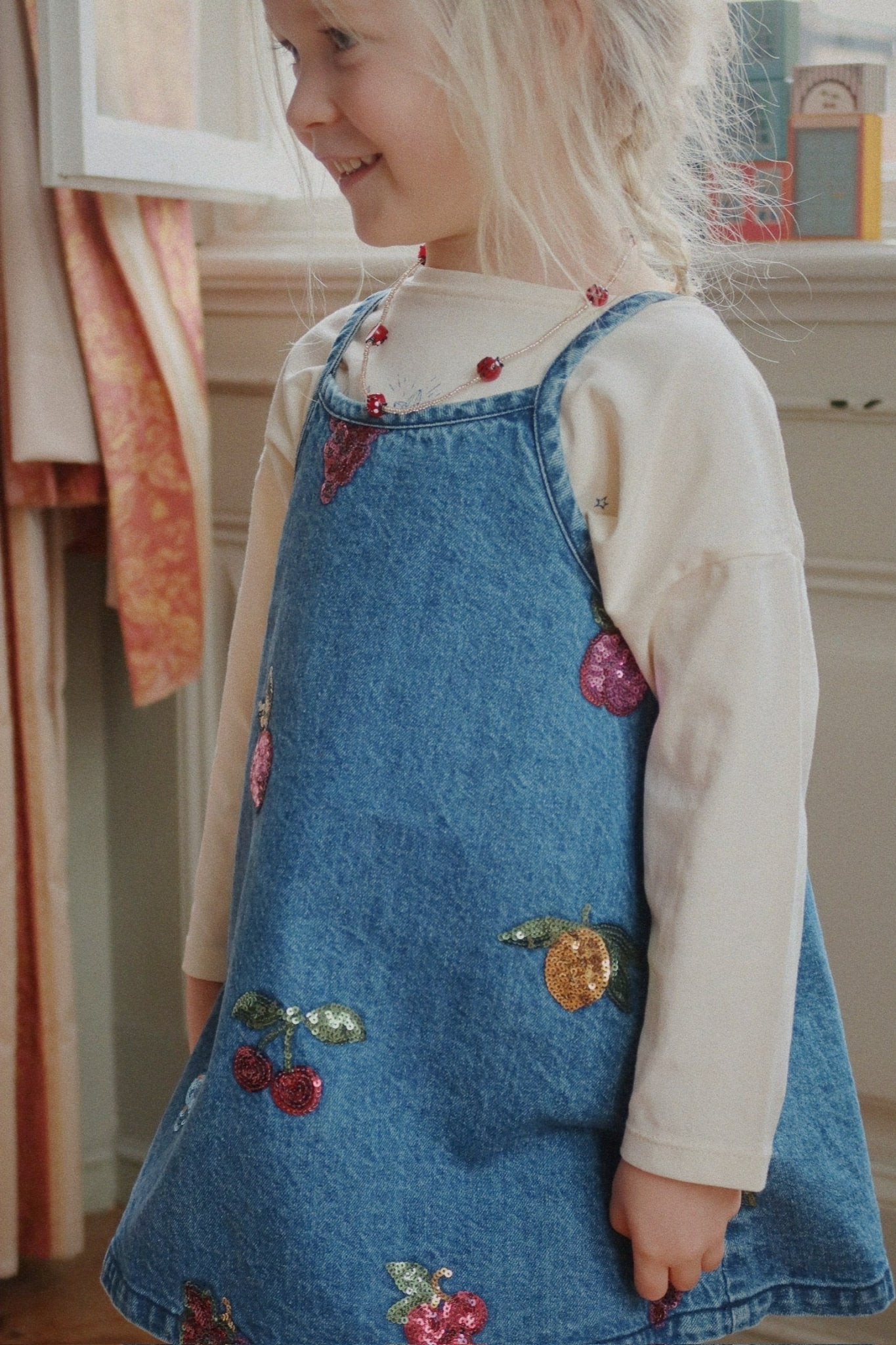 MAGOT SEQUIN STRAP DRESS - vitamins Konges Sløjd New Collection