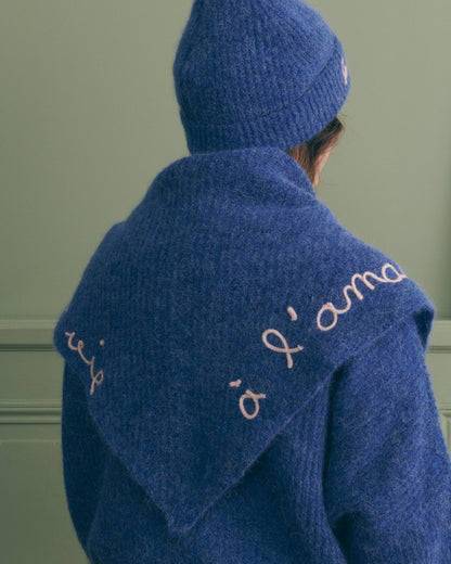 Maison Labiche &quot;A La Vie A L Amour&quot; esperou bandana Maison Labiche