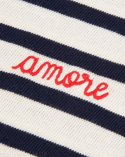 Maison Labiche &quot;Amore&quot; colombier sailor shirt Maison Labiche