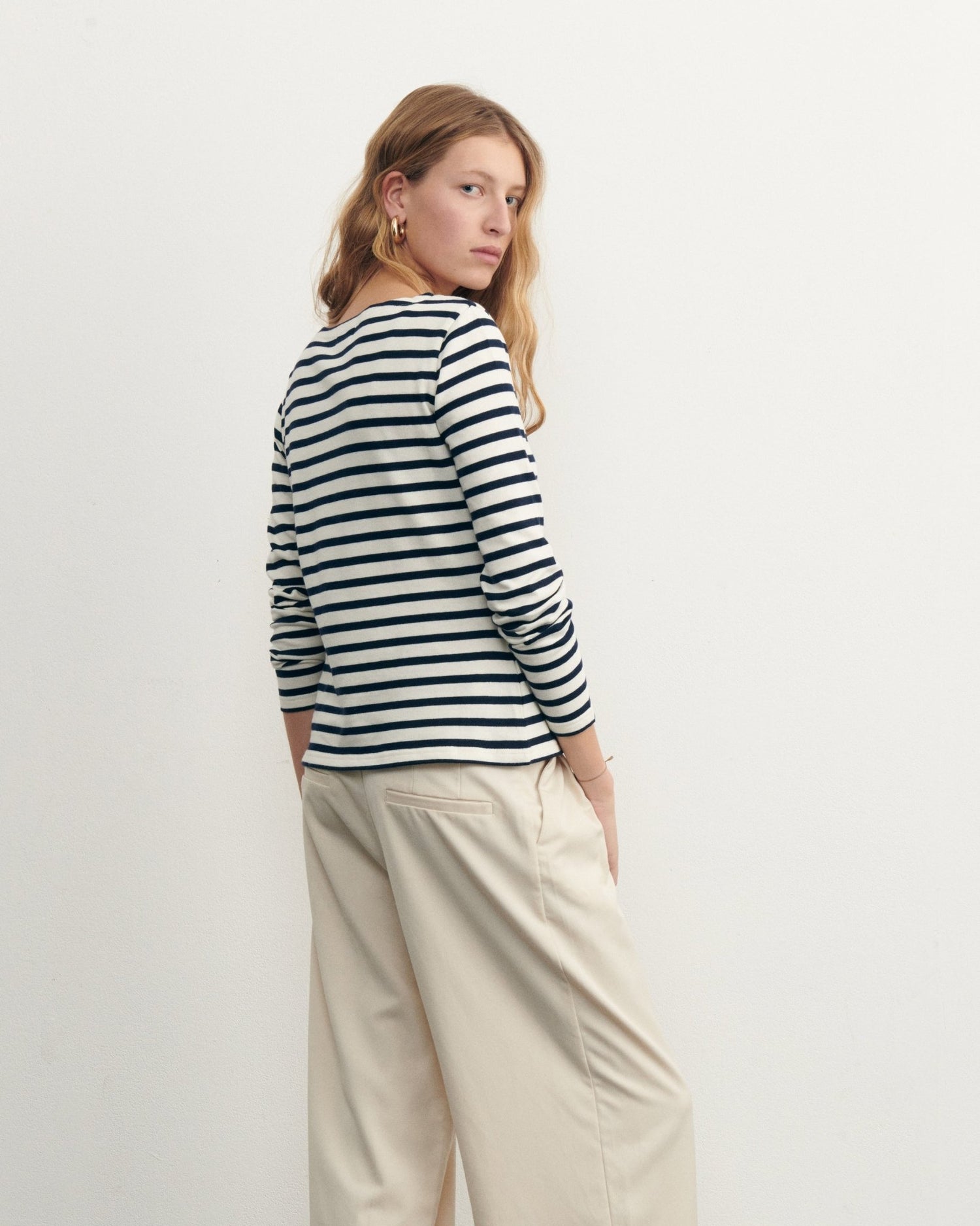 Maison Labiche &quot;Amore&quot; colombier sailor shirt Maison Labiche