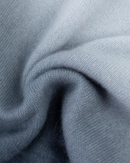 Maison Labiche &quot;I Love La Vie&quot; buzelin cashmere sweater - SKY BLUE DIP DYE Maison Labiche