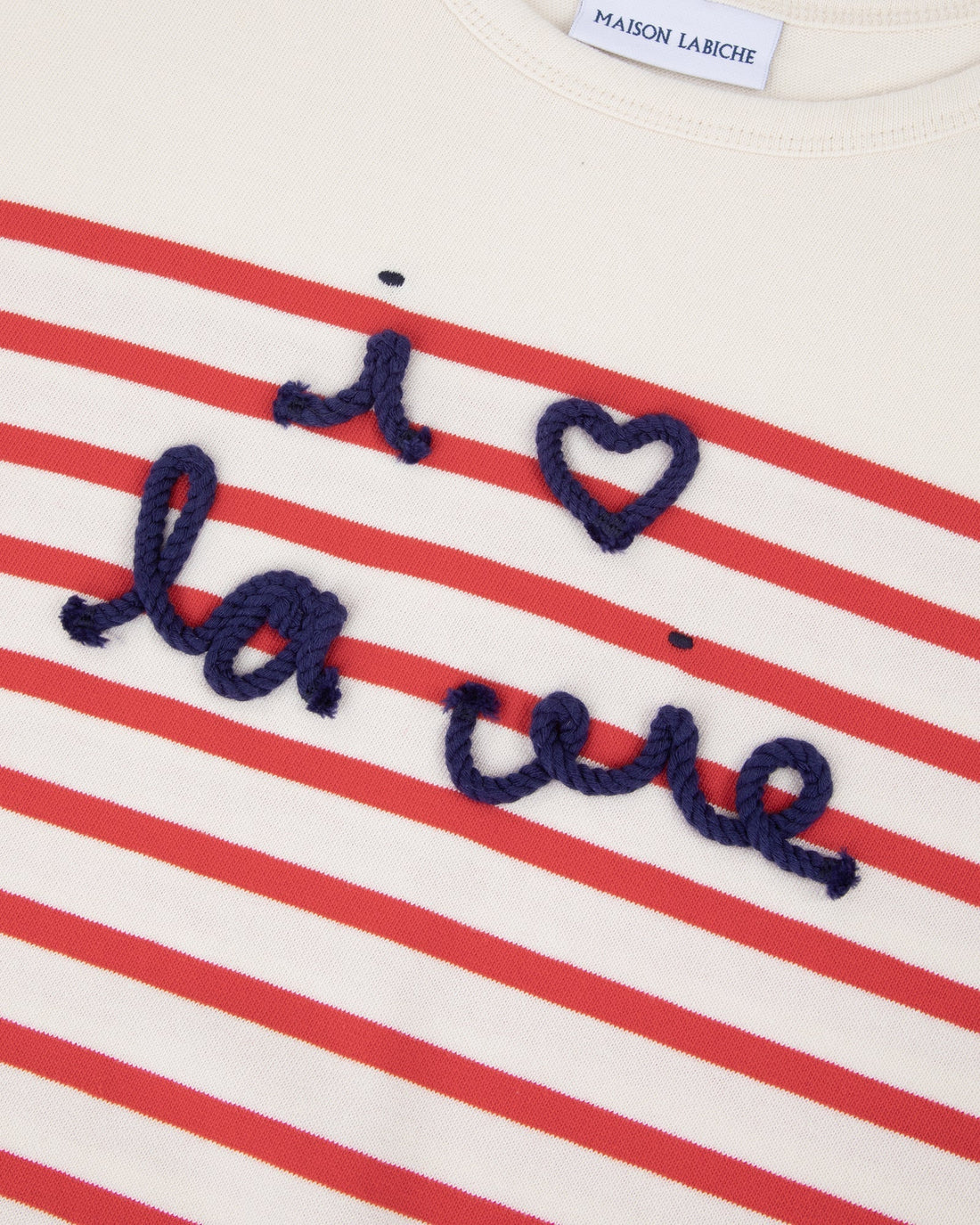 Maison Labiche "I Love La Vie" montpar sailor shirt Maison Labiche