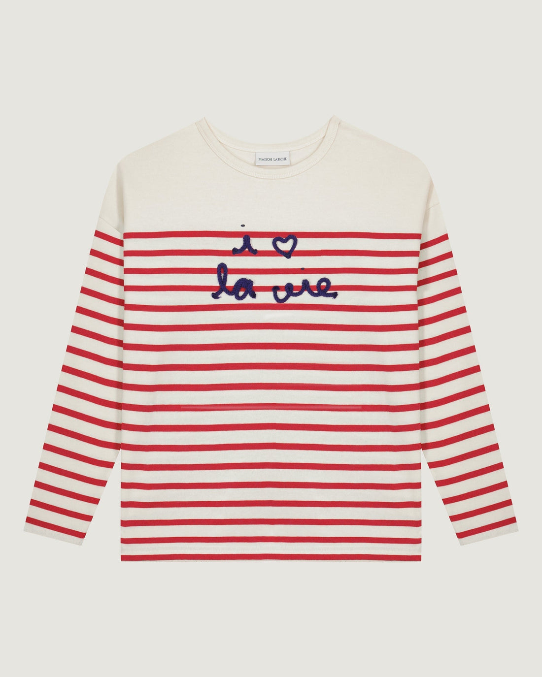 Maison Labiche "I Love La Vie" montpar sailor shirt Maison Labiche