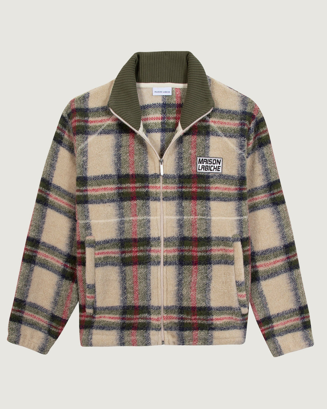 Maison Labiche &quot;Maison Labiche&quot; cherubini wool jacket - BEIGE CHECK Maison Labiche