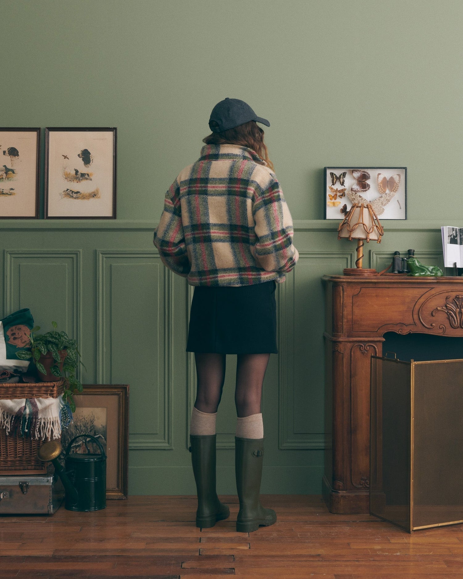 Maison Labiche &quot;Maison Labiche&quot; cherubini wool jacket - BEIGE CHECK Maison Labiche