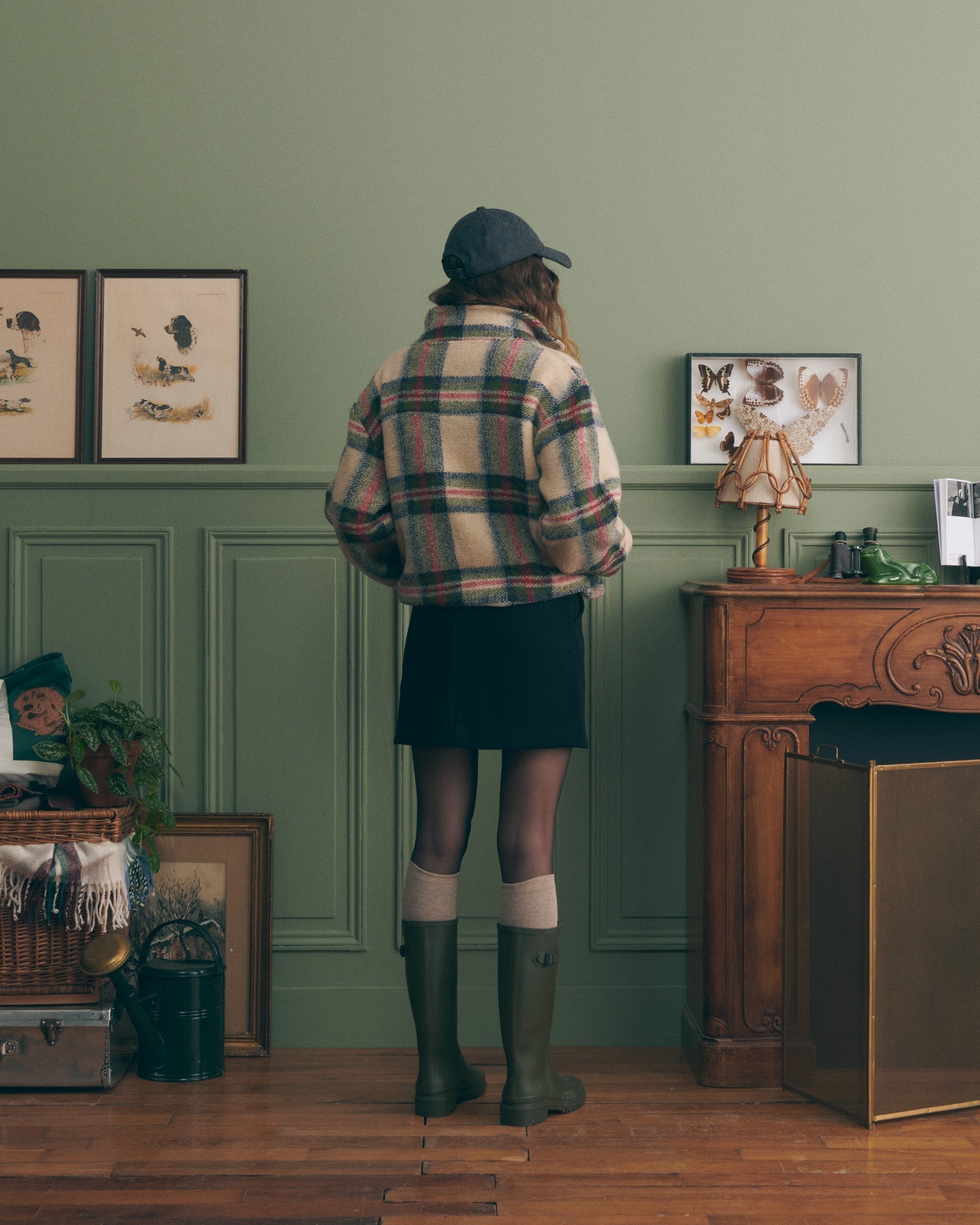 Maison Labiche &quot;Maison Labiche&quot; cherubini wool jacket - BEIGE CHECK Maison Labiche