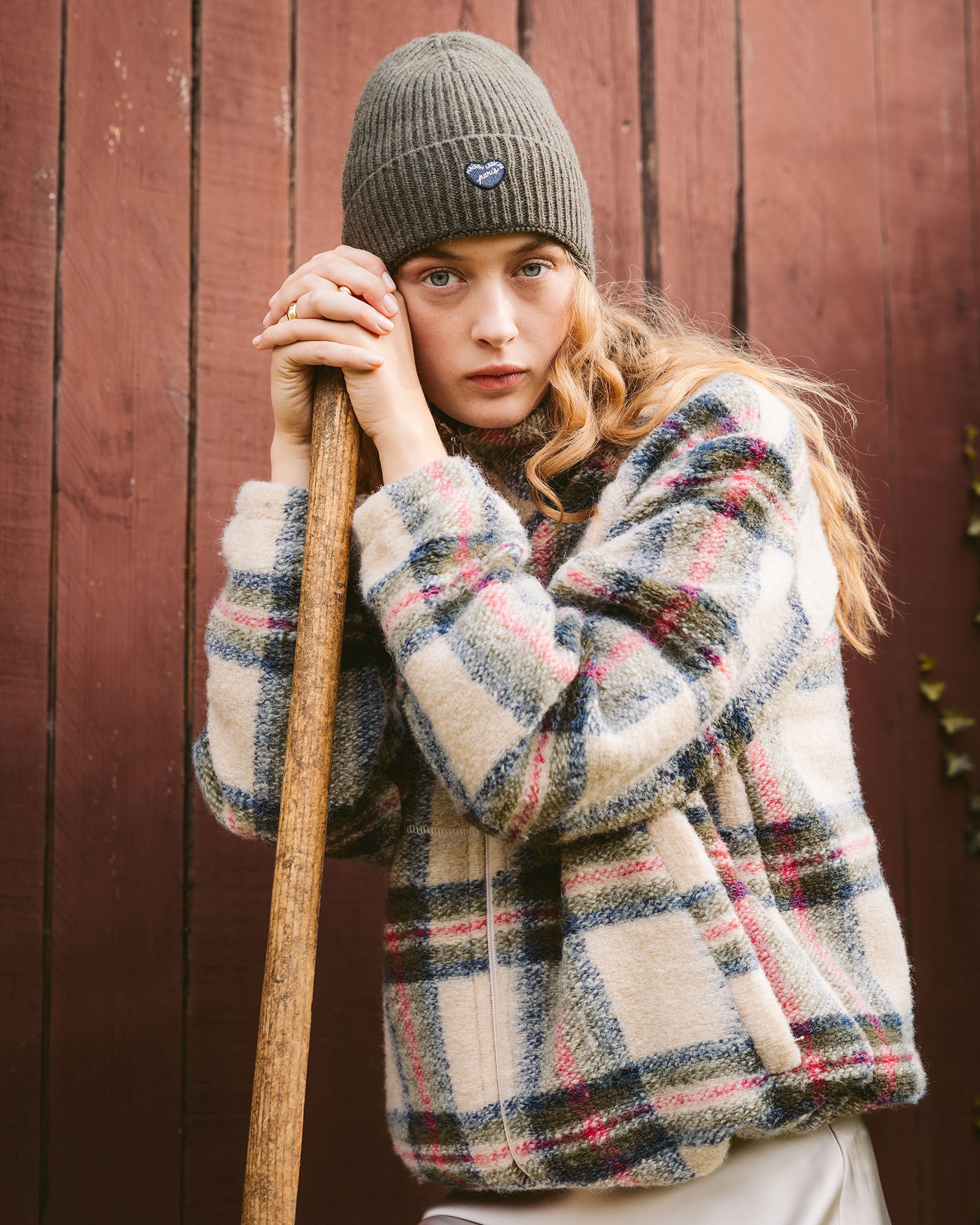 Maison Labiche &quot;Maison Labiche&quot; cherubini wool jacket - BEIGE CHECK Maison Labiche