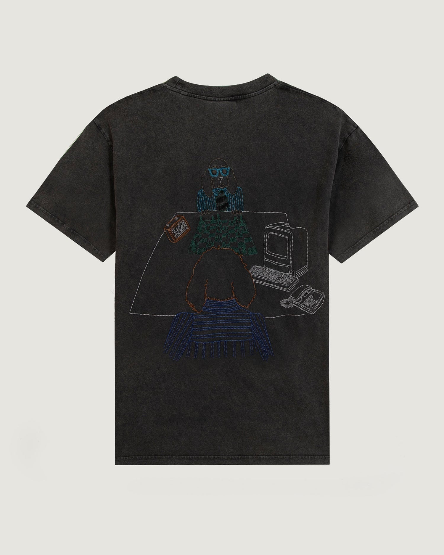 Maison Labiche "Man Vs Machine" patureau t-shirt Maison Labiche