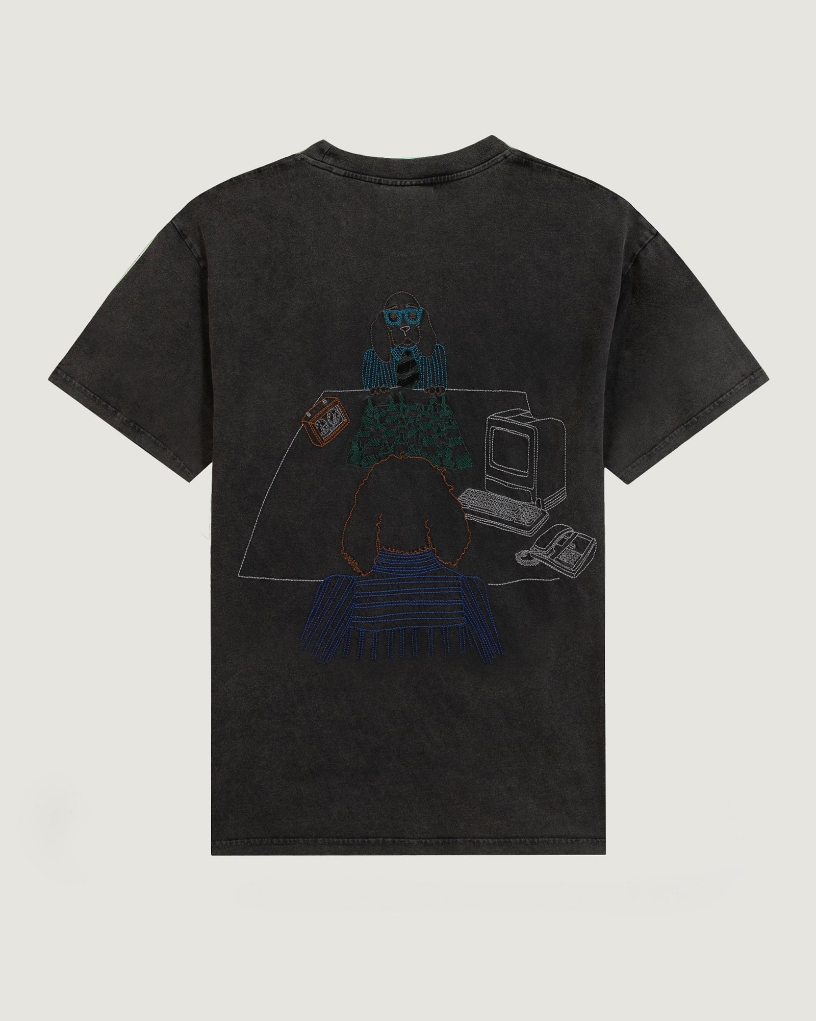 Maison Labiche "Man Vs Machine" patureau t-shirt Maison Labiche
