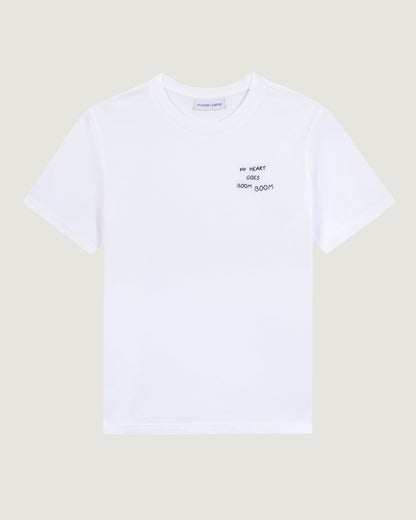 Maison Labiche &quot;My Heart Goes Boom Boom&quot; popincourt t-shirt Maison Labiche