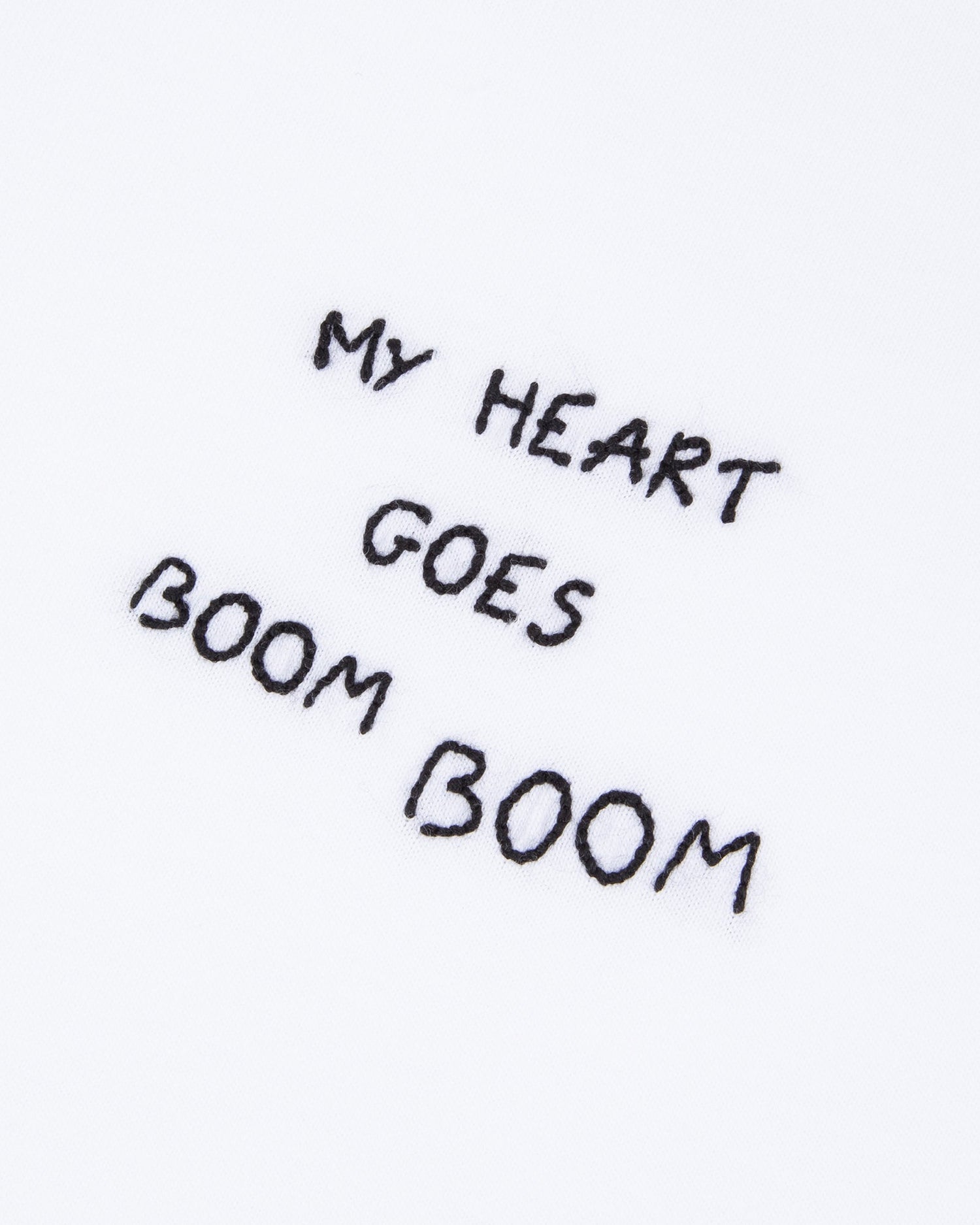 Maison Labiche &quot;My Heart Goes Boom Boom&quot; popincourt t-shirt Maison Labiche