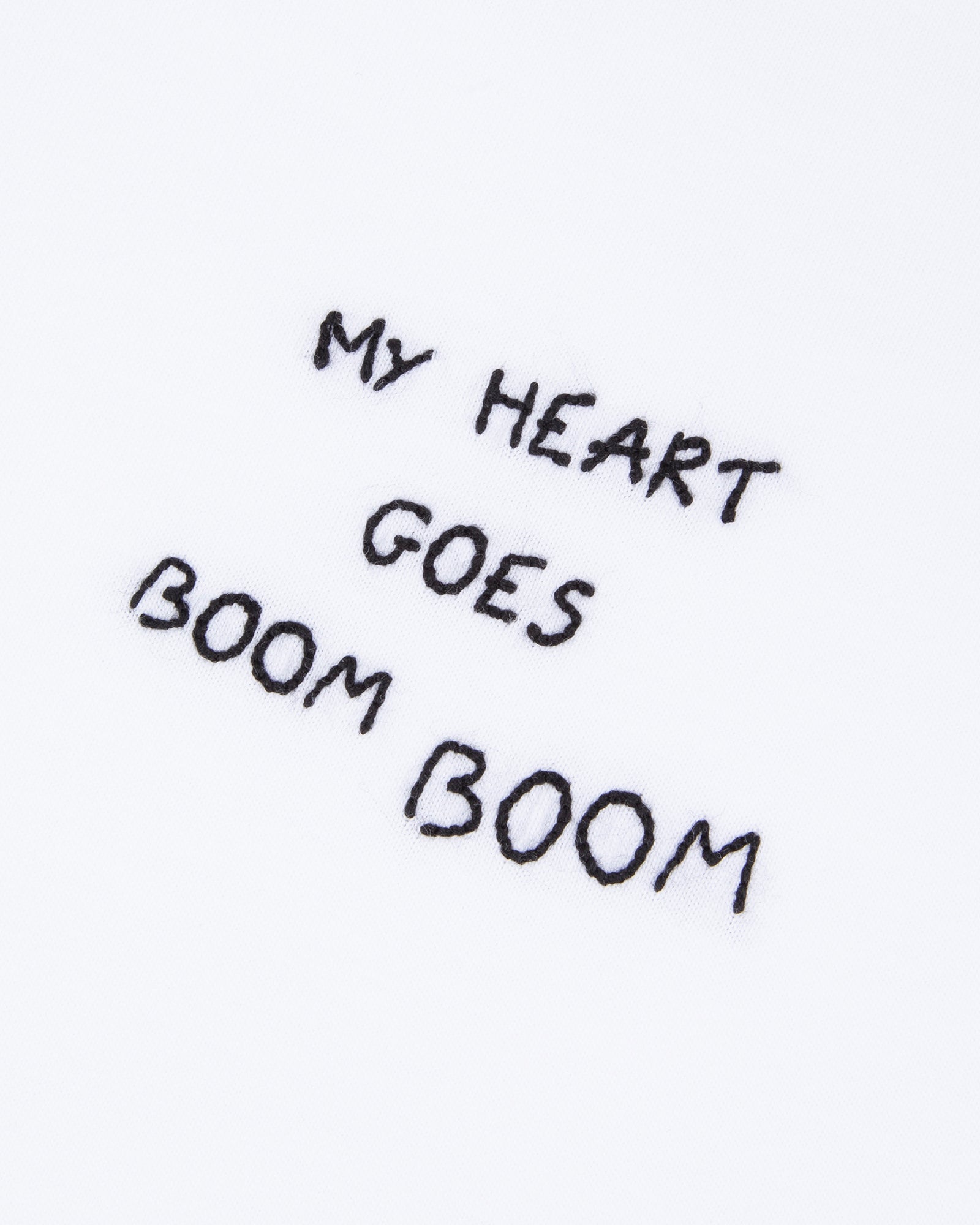 Maison Labiche &quot;My Heart Goes Boom Boom&quot; popincourt t-shirt Maison Labiche