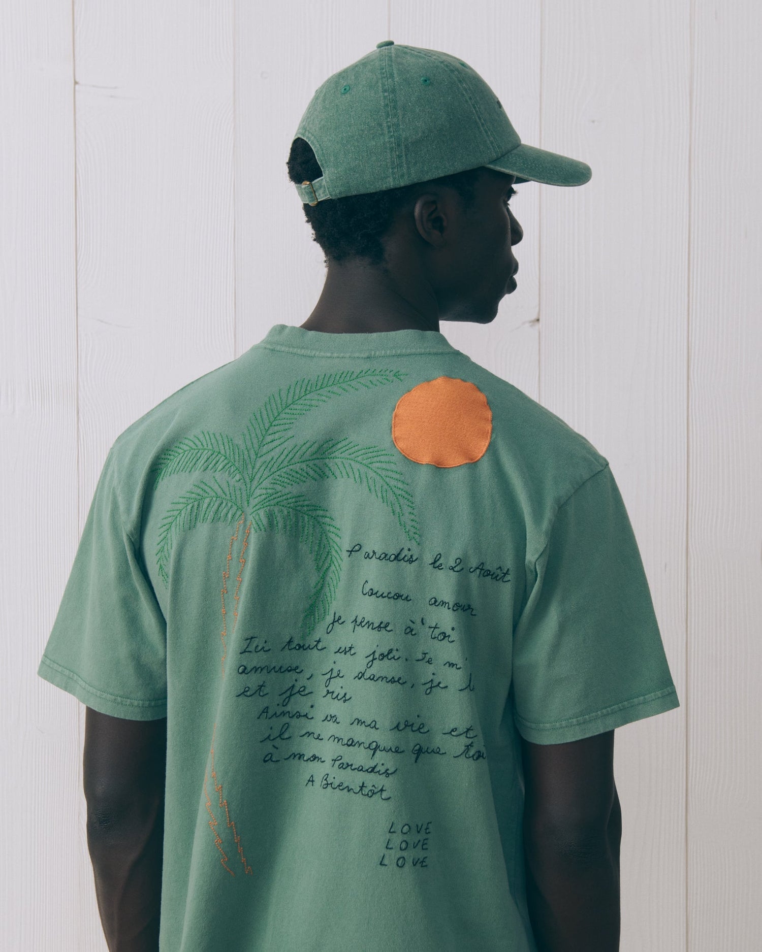 Maison Labiche "Palm Tree" patureau t-shirt Maison Labiche