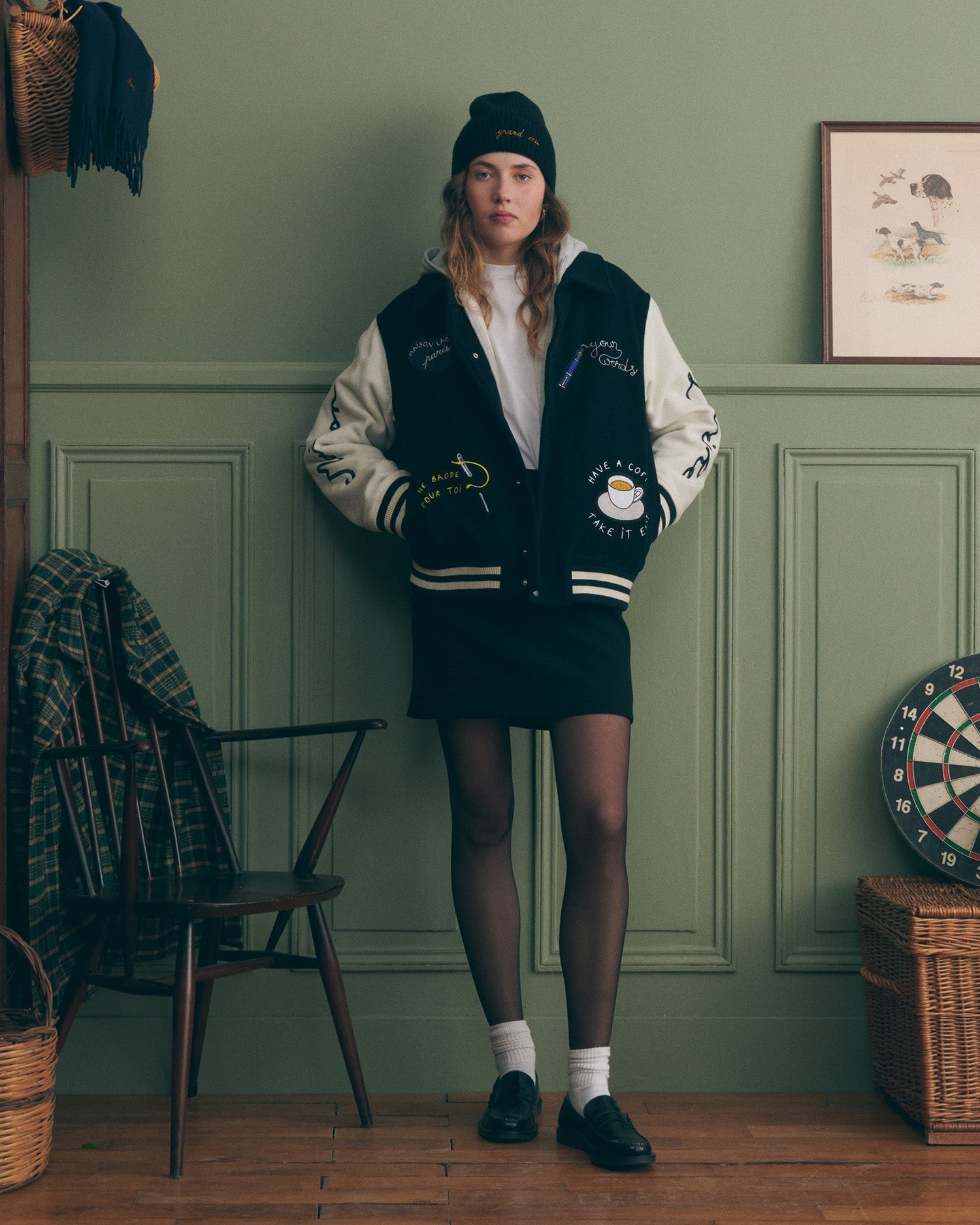 Maison Labiche &quot;Paris&quot; nicot wool unisex teddy Maison Labiche