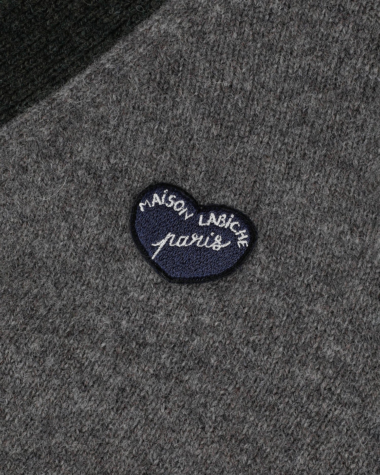 Maison Labiche &quot;Patch Coeur&quot; balfournier wool cardigan Maison Labiche