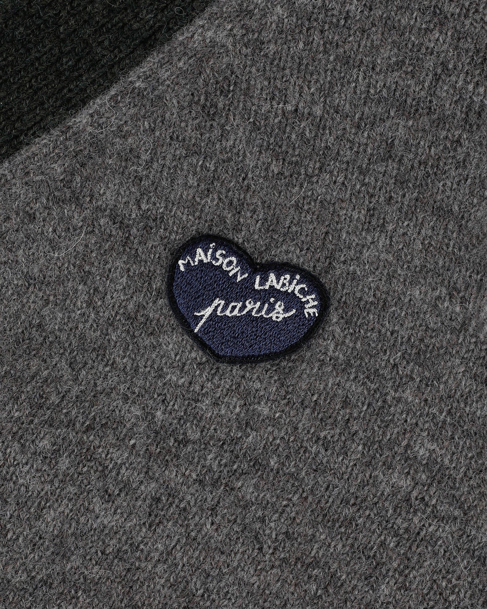 Maison Labiche &quot;Patch Coeur&quot; balfournier wool cardigan Maison Labiche