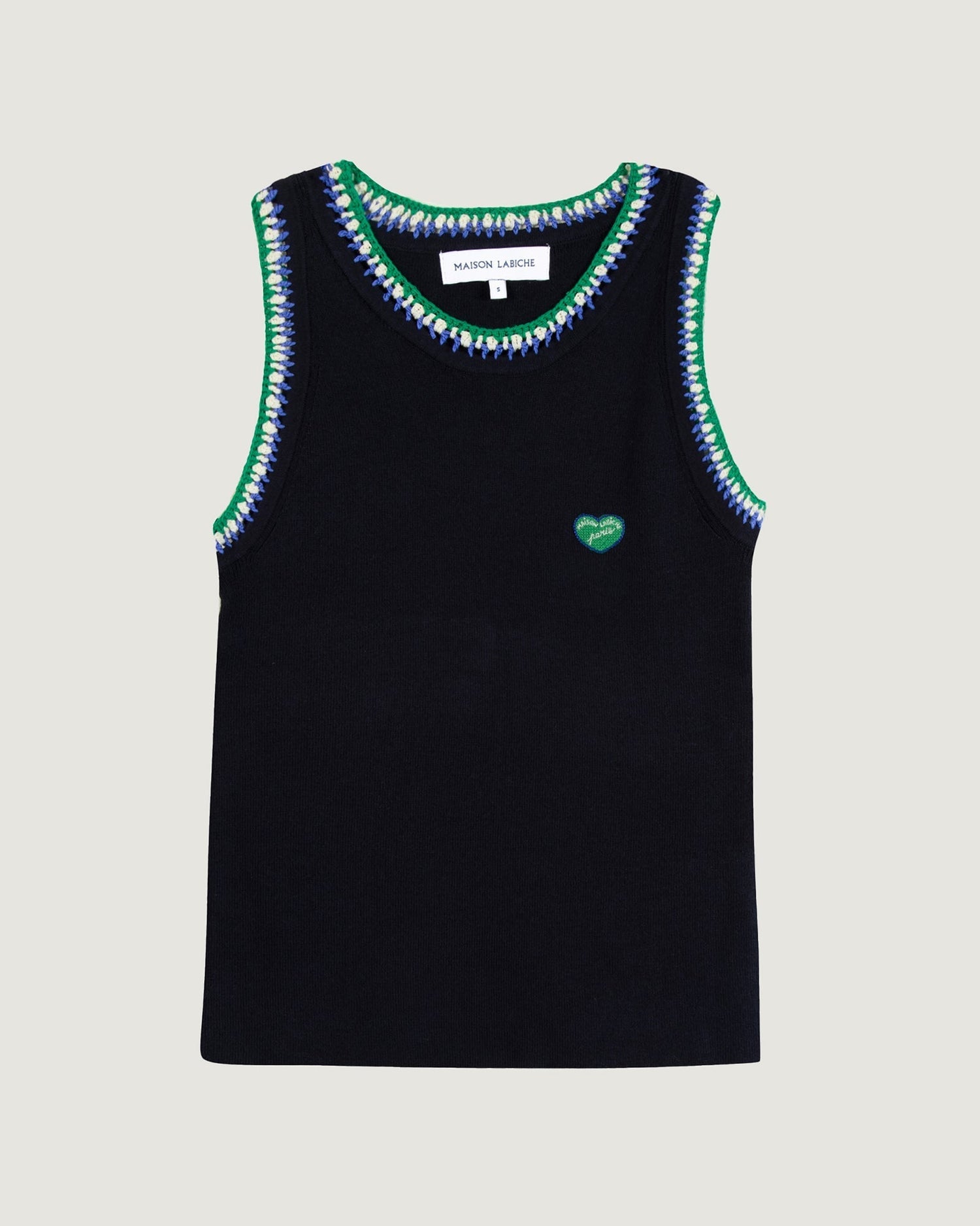 Maison Labiche "Patch Coeur" bazeilles tank top Maison Labiche