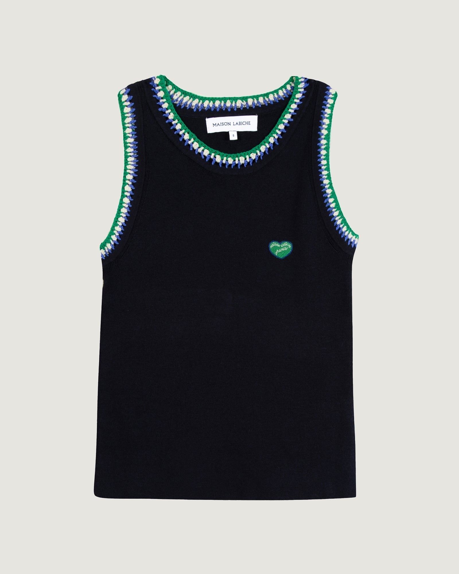 Maison Labiche "Patch Coeur" bazeilles tank top Maison Labiche