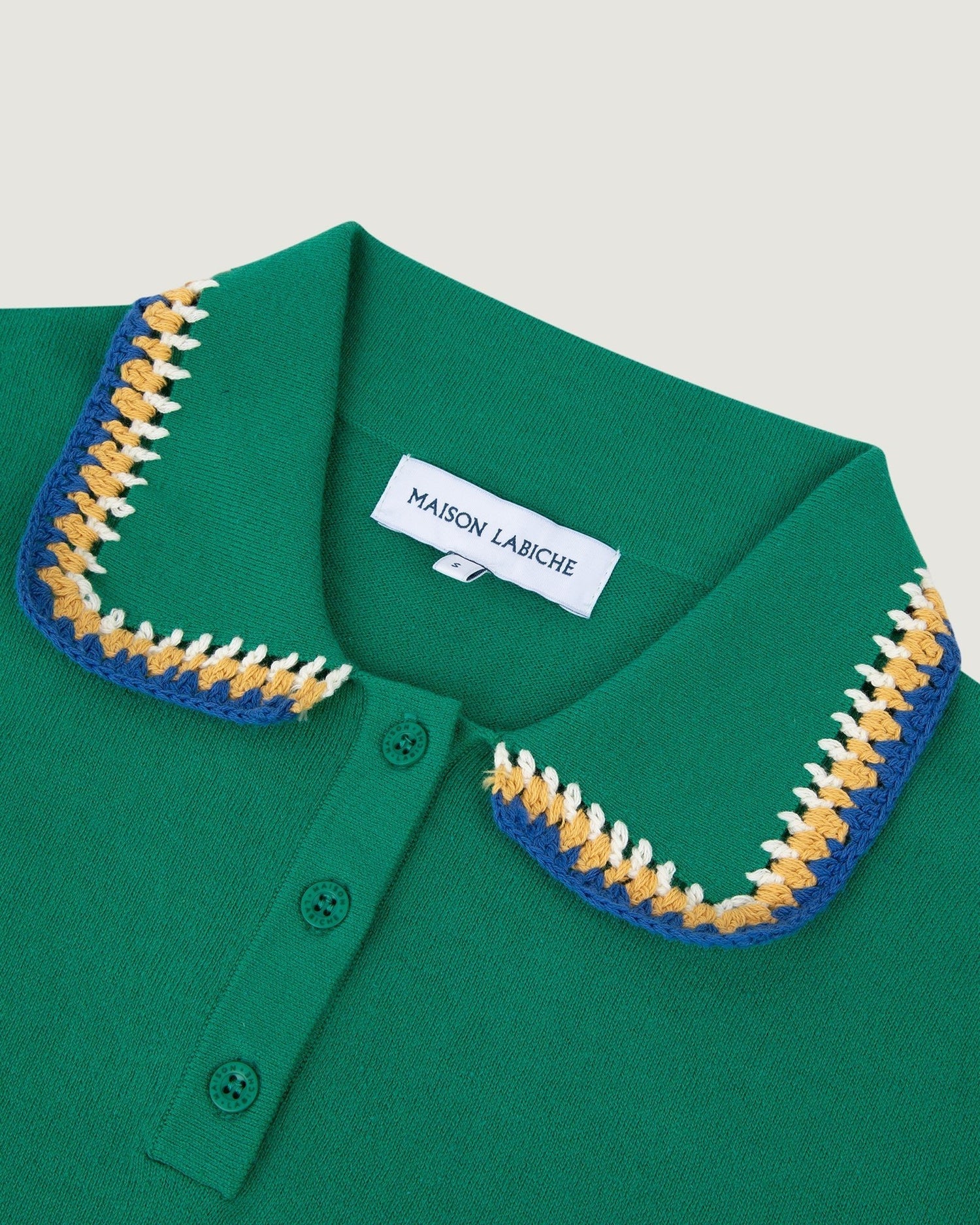 Maison Labiche "Patch Coeur" caillavet polo Maison Labiche
