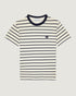 Maison Labiche "Patch Coeur" clavery t-shirt Ivory Navy Maison Labiche