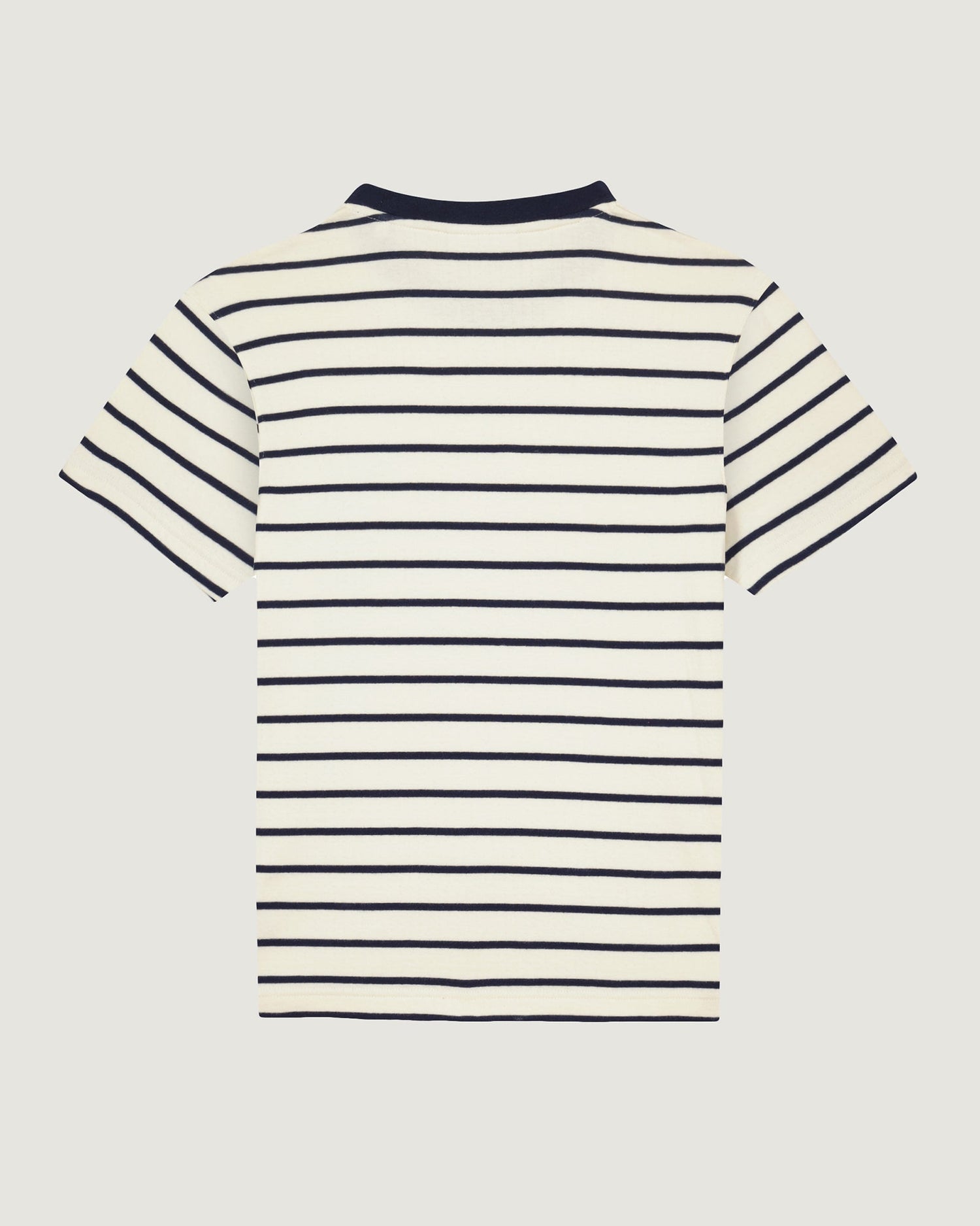 Maison Labiche "Patch Coeur" clavery t-shirt Ivory Navy Maison Labiche