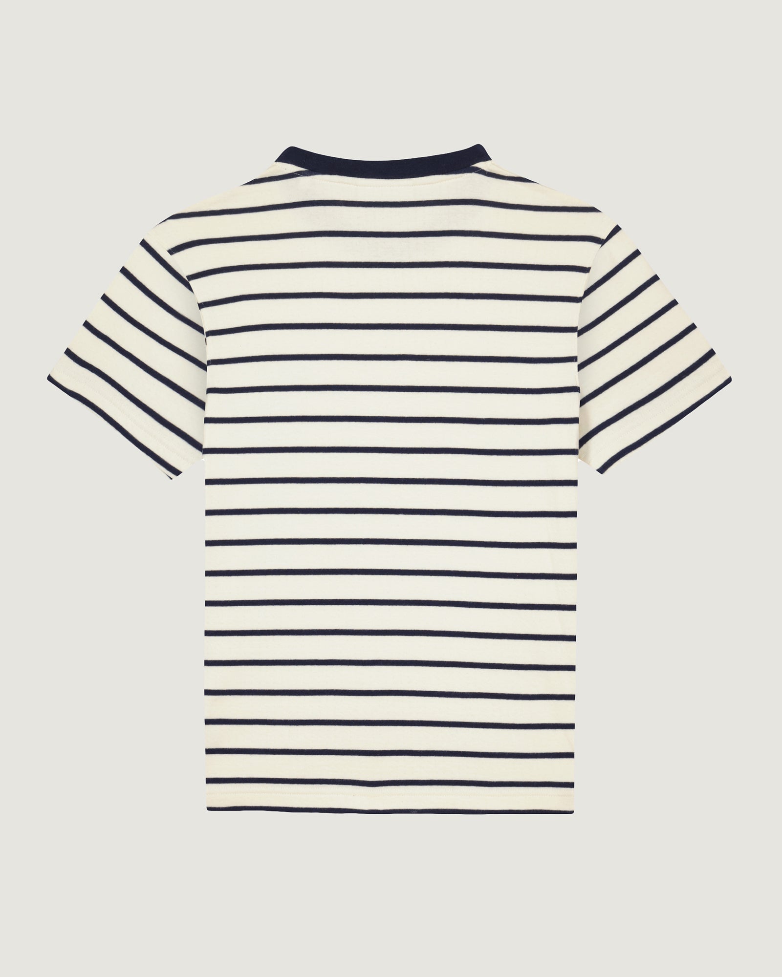 Maison Labiche "Patch Coeur" clavery t-shirt Ivory Navy Maison Labiche
