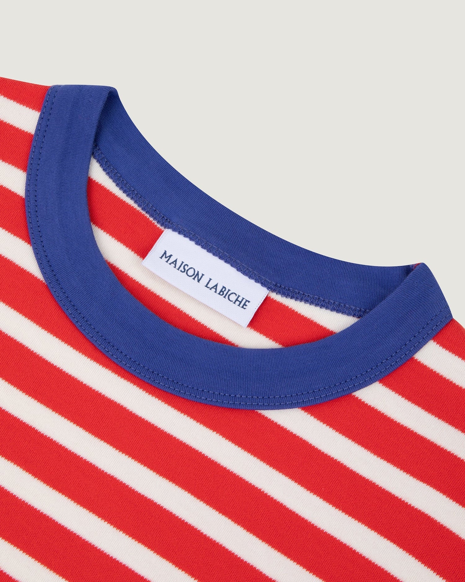 Maison Labiche "Patch Coeur" pers t-shirt IVORY POPPY Maison Labiche