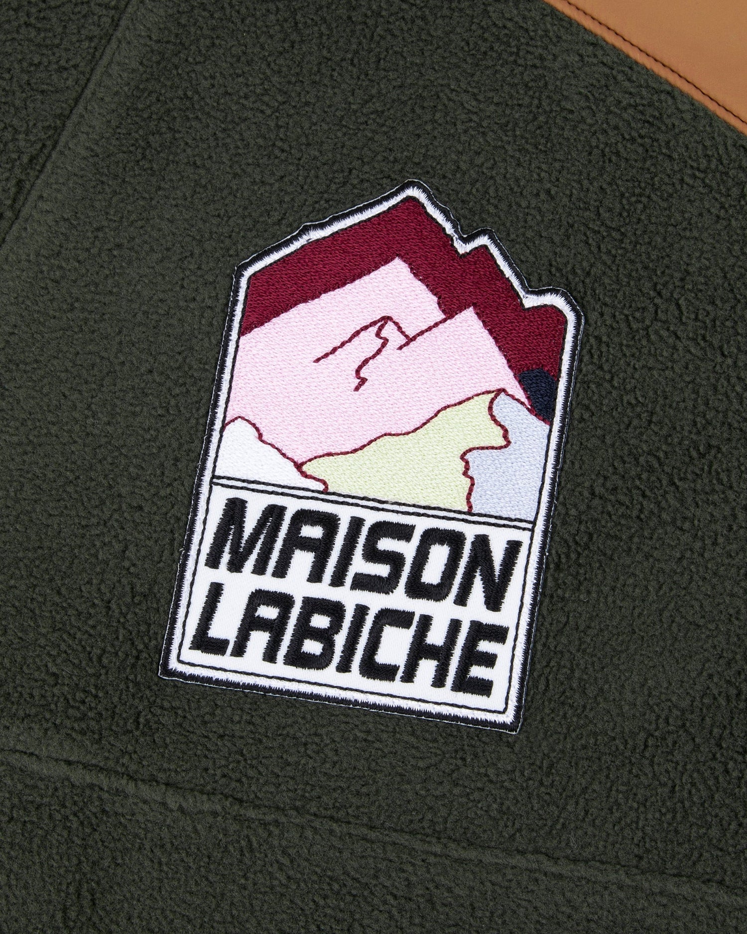 Maison Labiche &quot;Patch Mountain&quot; kossuth sweater - SCARABEE CB Maison Labiche