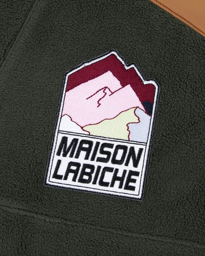 Maison Labiche &quot;Patch Mountain&quot; kossuth sweater - SCARABEE CB Maison Labiche