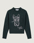 Maison Labiche "Scottish Terrier" formigé wool sweater PONDEROSA PINE Maison Labiche