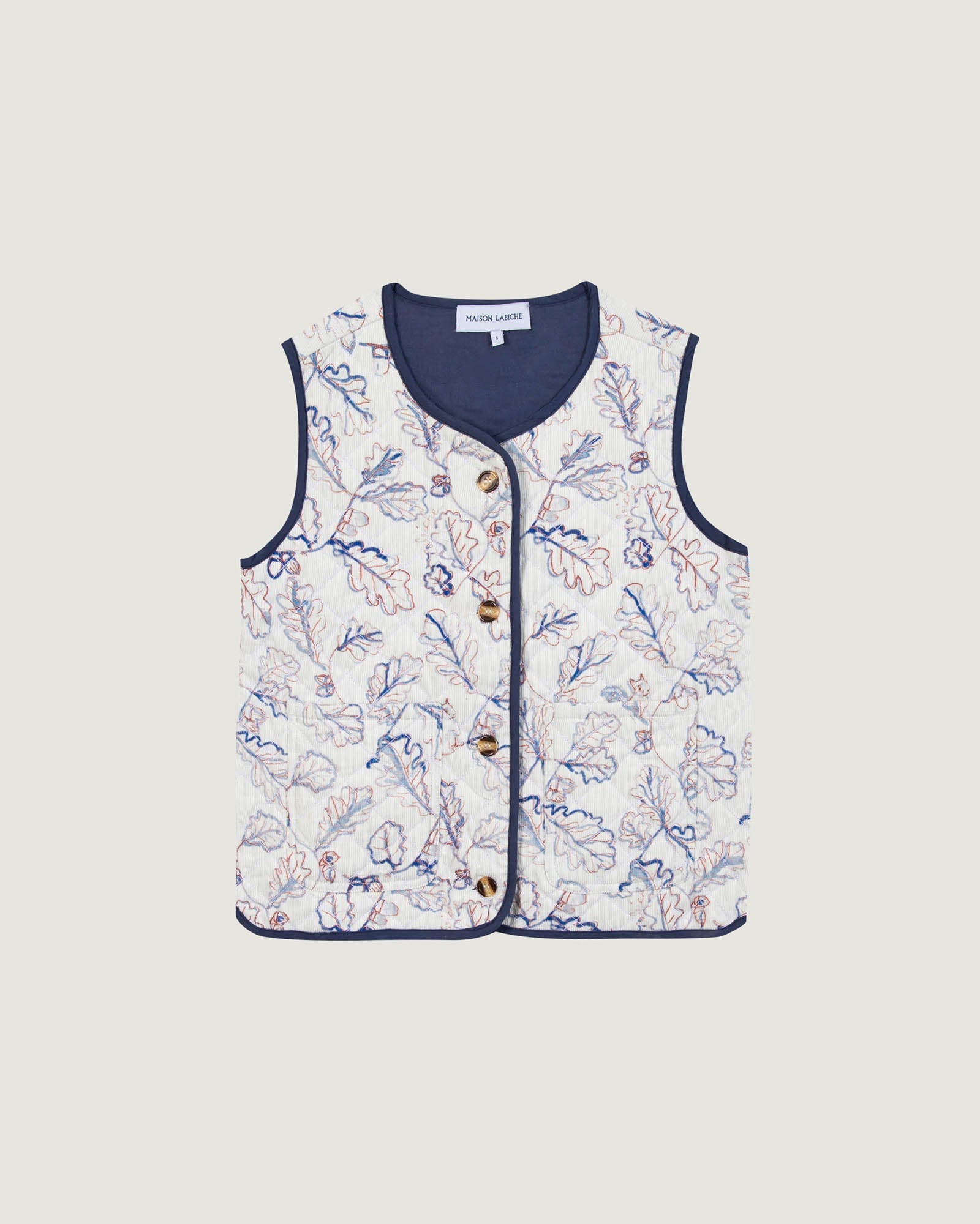 Maison Labiche &quot;Squirel&quot; valhubert velvet jacket - SQUIRREL PRINT Maison Labiche