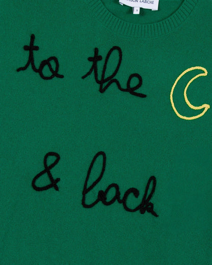 Maison Labiche &quot;To The Moon And Back&quot; buzelin cashmere sweater Maison Labiche